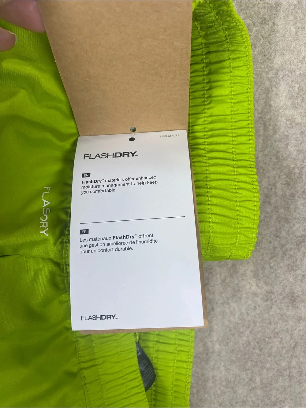 The North Face Adventure Creek Water Shorts Meadow Grass Green 7” S NWT
